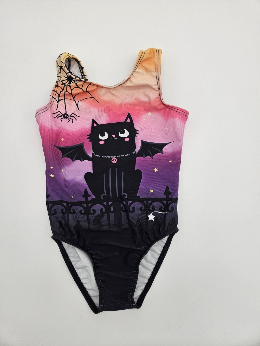 Girls Bat Cat Leotard